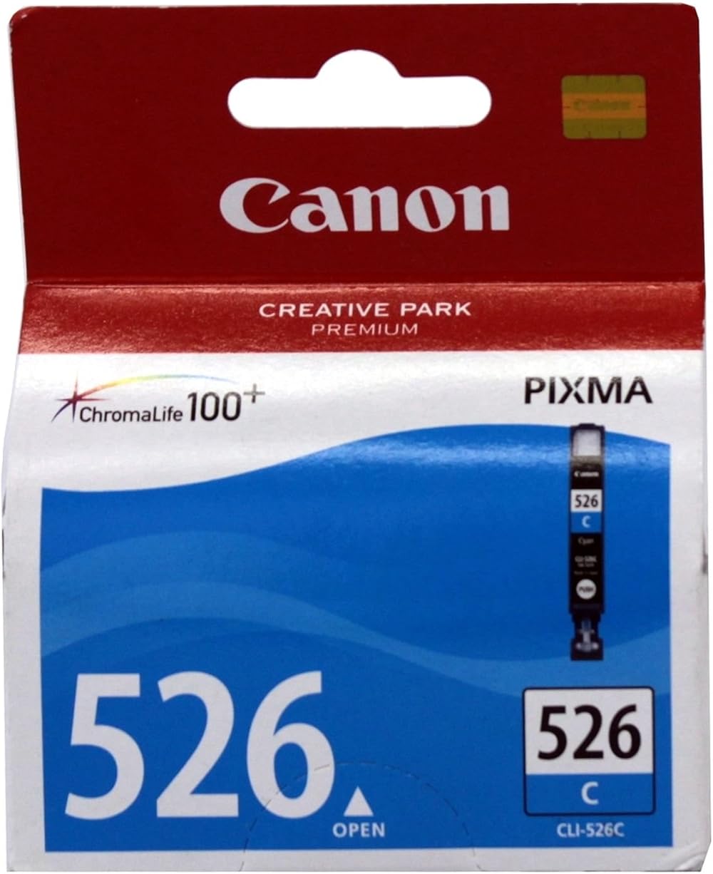 Canon CLI 526 Cyan Ink Tank - Standard Cartridge - 530 Page Yield