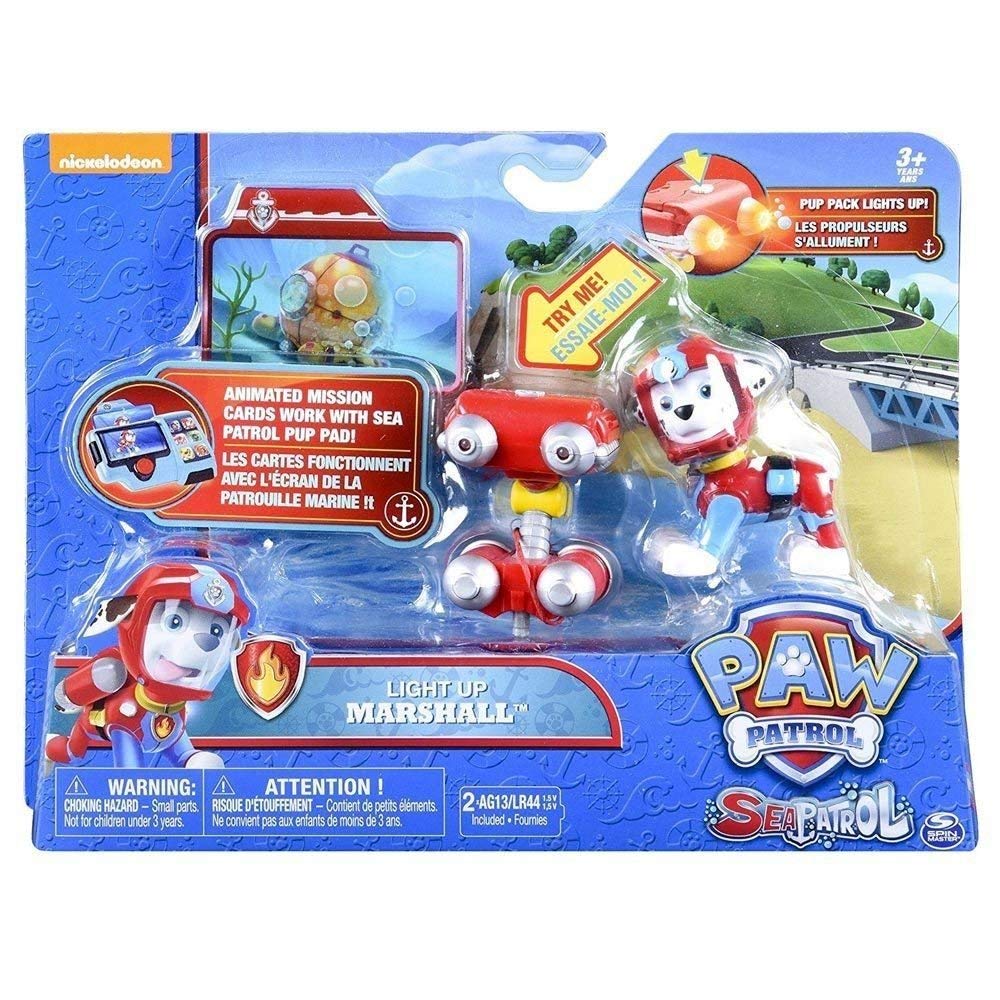 Paw Patrol 6040264 Sea Patrol Deluxe Figure Marshall Toy