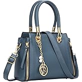 KKXIU Stylish Women Satchel Purses and Handbags Vegan Leather Top Handle Shoulder Crossbody Bag