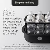 Tommee Tippee Supersteam Electric Steriliser 6 Bottles 5-Minute Cycle White view 3