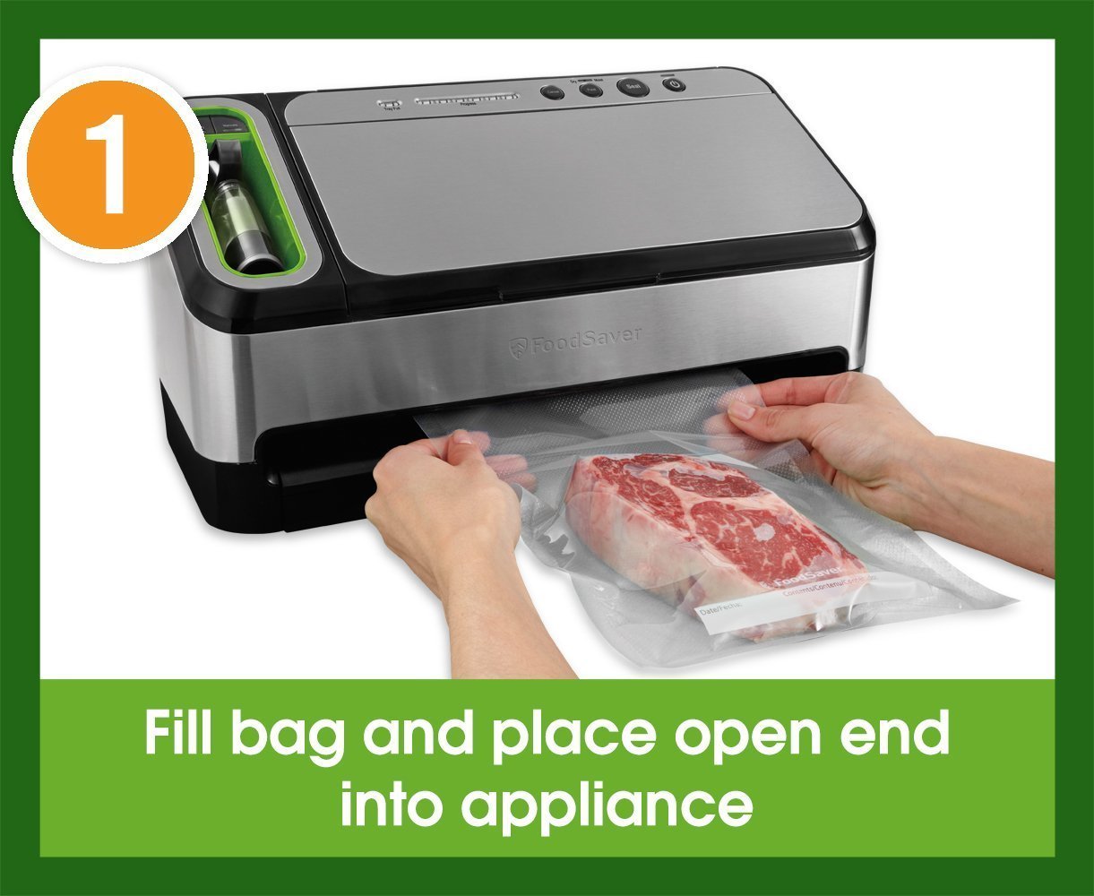 FoodSaver V4840 2in1 Vacuum Sealer Machine with Automatic Bag