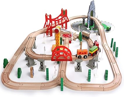 carousel train track