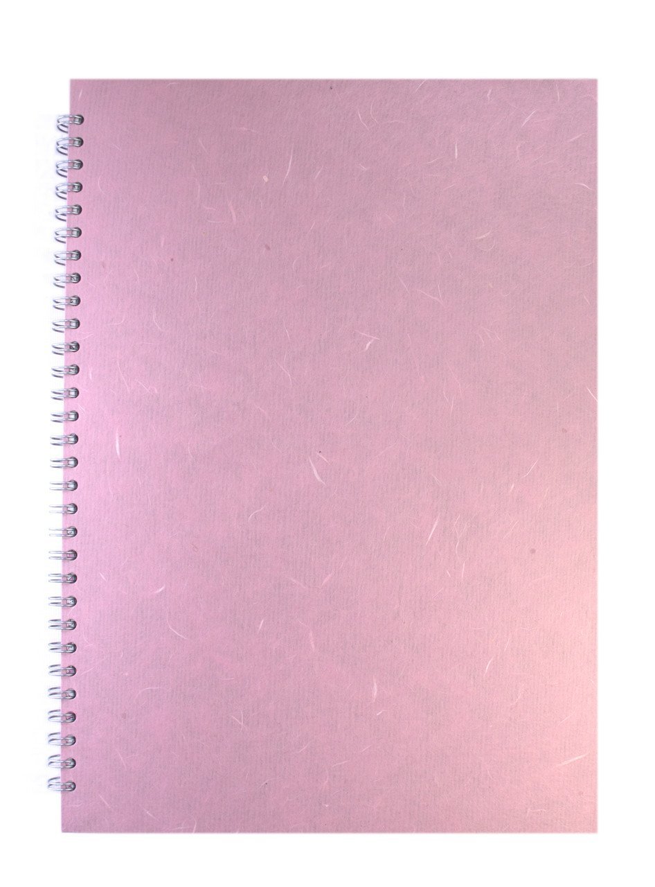 Pink Pig A3 Portrait Sketchbook | White Cartridge, 35 Leaves | Pale Pink