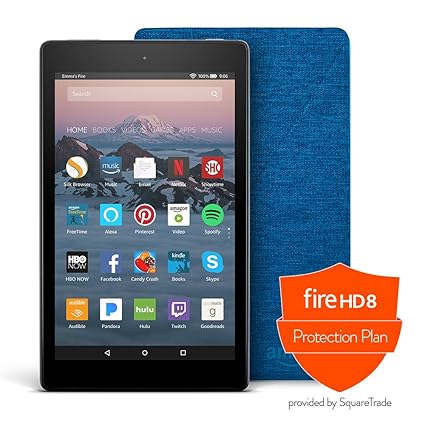 Amazon.com: Fire HD 8 Protection Bundle with Fire HD 8 ...