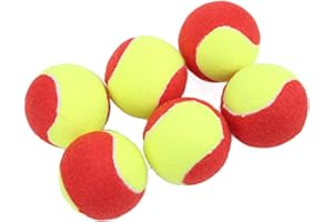 Generic Kids Tennis Balls Premium Plush Lightweight Soft Safe Elastic Youth Tennis Balls for Children Training 6Pcs
