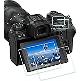 ZLMC Z7II Z6II Top + Screen Protector [2+2 Pack], compatible with Nikon Z6ii Z 6II Z7ii Z 7II cameras, 0.3mm 9H hardness temp