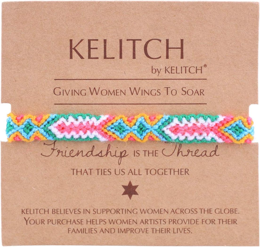 KELITCHColour Beaded Bracelets Handmade Wrap Bracelet Fashion Bangle Jewelry