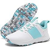 JiuQing Women's Golf Shoes Casual Comfortable Spikeless Golf Training Sneakers Lightweight for Outdoor Sport
