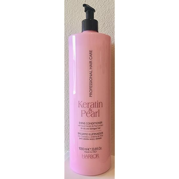 Amazon Com Harbor Keratin And Pearl Shine Conditioner For Dry And Damaged Hair 33 8 Oz Beauty Personal Care