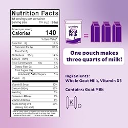 Meyenberg Whole Powdered Goat Milk, 12oz