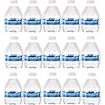 Water Bottled Purified Water 8 Fl Oz (Pack of 15, Total of 120 Fl Oz)