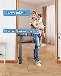 Veraste Punch-Free Install Retractable Baby