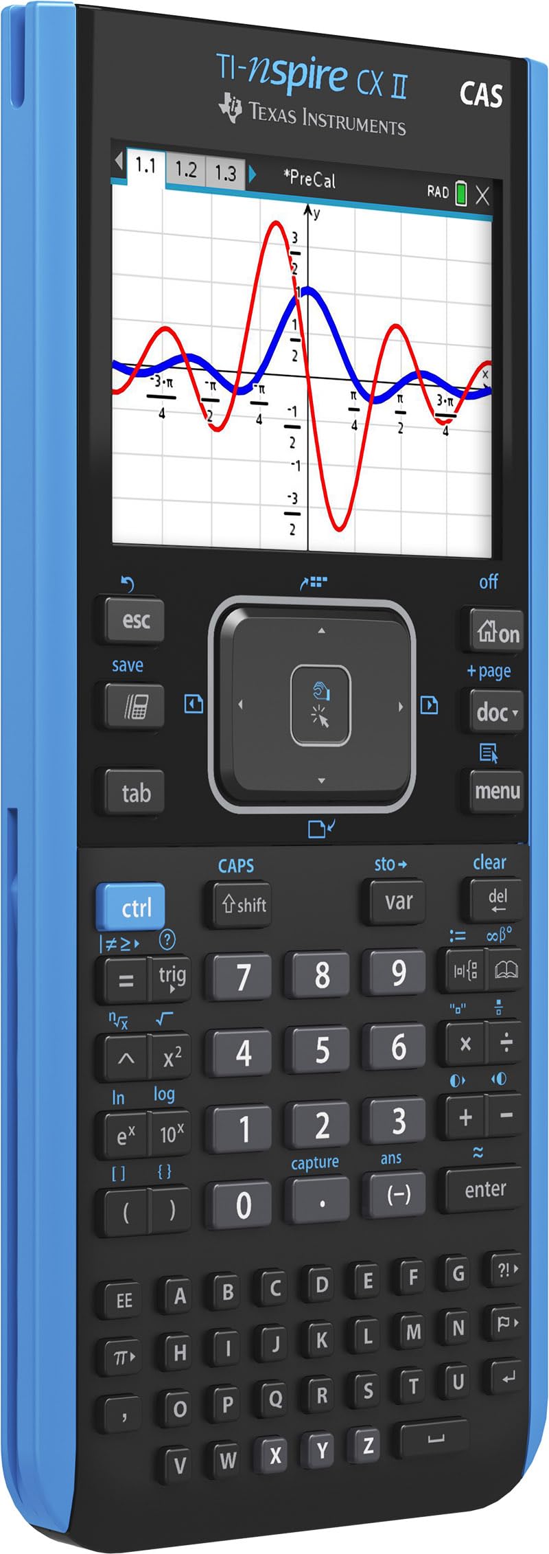 thumbnail image 2 of TI-Nspire CX II CAS Color Graphing Calculator 2 of 9
