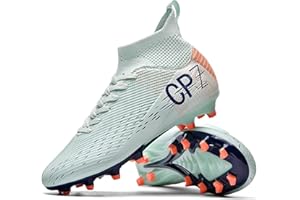 TOPSFEBA Soccer Cleats for Mens Womens Indoor Soccer Shoes Unisex Baseball Turf Shoes Youth Rugby Shoes Adult AG FG TF Football Boots Wide Training Sneaker