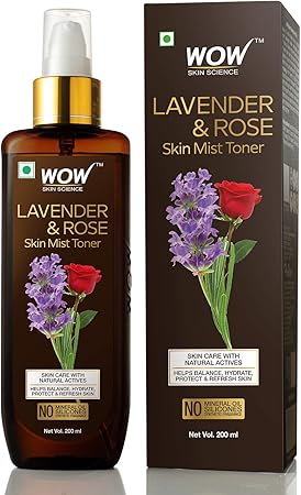 wow lavender & rose mist toner