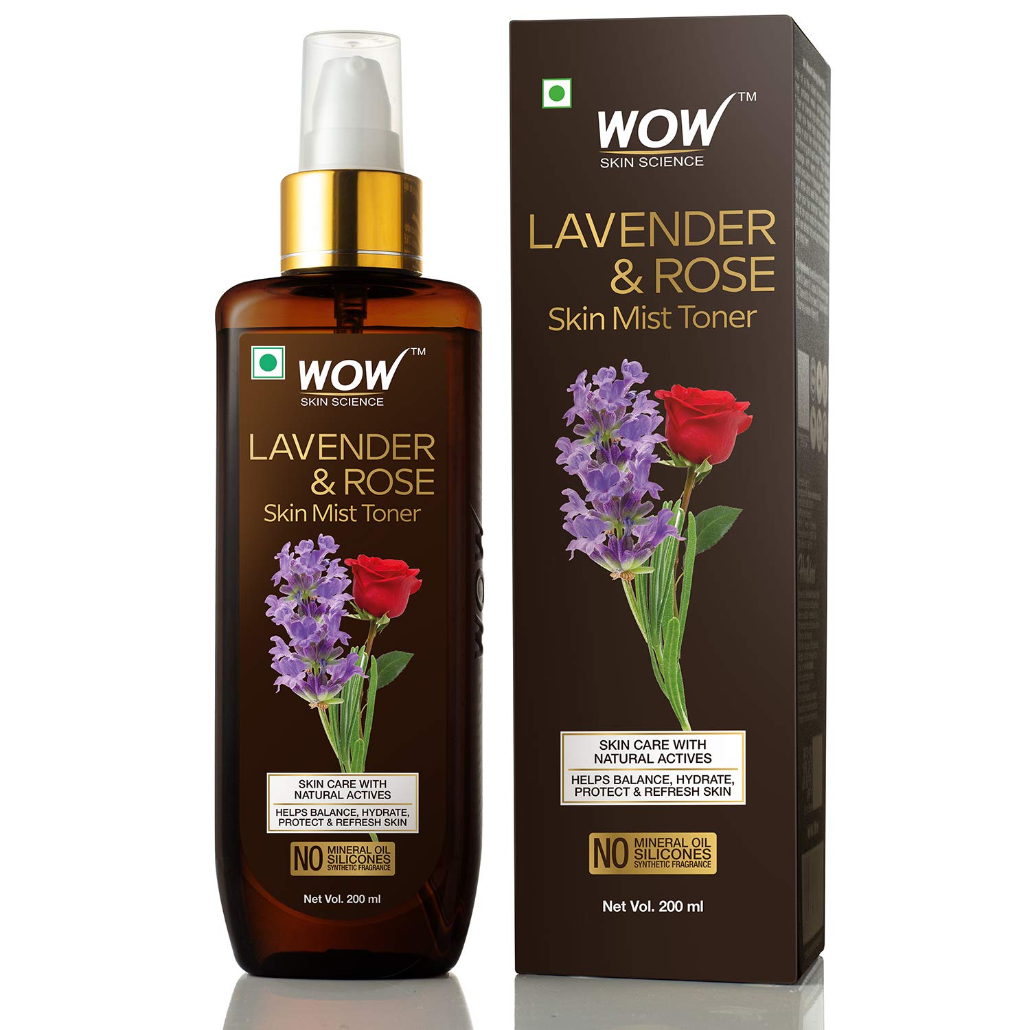 Buy WOW Lavender \u0026 Rose No Parabens 
