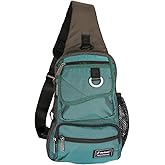 Vanlison Sling Bag Chest Shoulder Backpack Crossbody Multipurpose Daypack For Men Women Blue