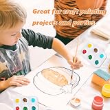 Gunwon 10PCS Mini Paint Tray Palette with 6 Wells for Watercolor & Acrylic view 5