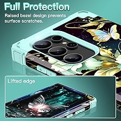 LONTECT for Galaxy S24 Ultra 5G Case Shockproof