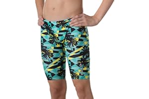 FLOW SWIM GEAR Flow Funky Jammers for Boys - Swim Jammer Swimsuit for Practice and Competition Swimming in Size 21 to 32