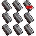 52 Pcs Black Wire Shelf Clips for 1" Post - Durable Plastic Shelf Lock Clips, Metro Shelving Replacement Parts, for Metal Shelving Systems, Fits Thunder Group/Alera/Honey Can Do/Eagle/Regency& More