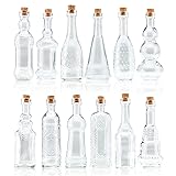 BULK PARADISE Small Mini Clear Vintage Glass