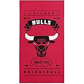 Northwest NBA Chicago Bulls Beach Towel, 30" x 60", Hardwood Classics