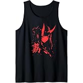 Gothic Anime Demon Waifu Cute Japan Manga Vaporware Retro Tank Top