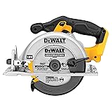 DEWALT 20V MAX Circular Saw, 6-1/2-Inch Blade, 460