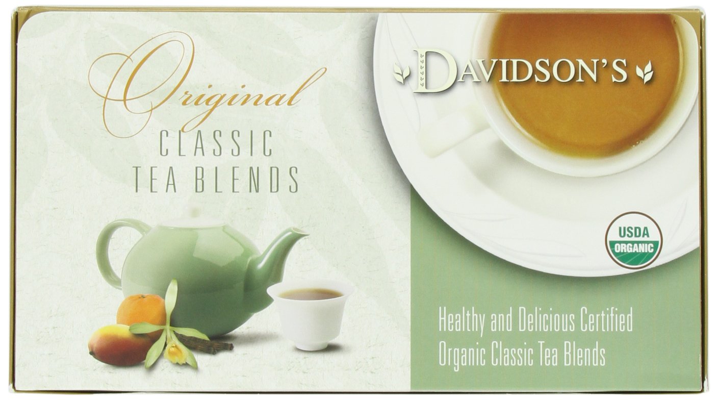 Davidson's Original Classic Assorted Decaf & Caffeine Free Herbal Tea
