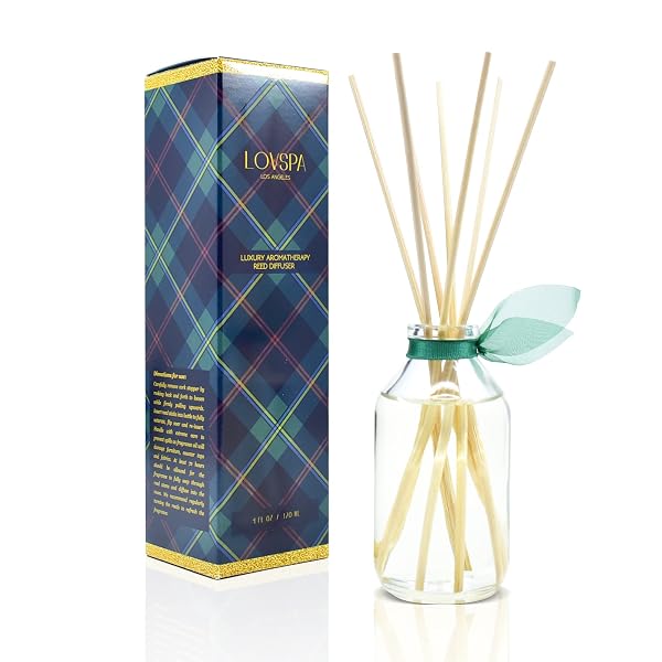 LOVSPA BIRCHWOOD PINE REED DIFFUSER SET, LIVING ROOM...