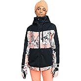 Roxy womens Presence Parka Jacket – 15k Waterproof, Insulated Ski Jacket, Pfas-free, Hydrosmart Technology