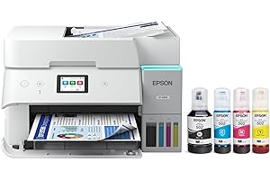Epson EcoTank ET-4950 Wireless All-in-One Colour Supertank Printer with up to 3 Years of Ink, Refillable Tanks, Perfect for H