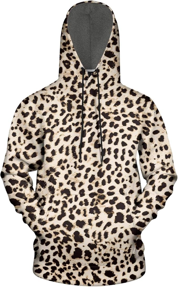 cheetah print hoodie