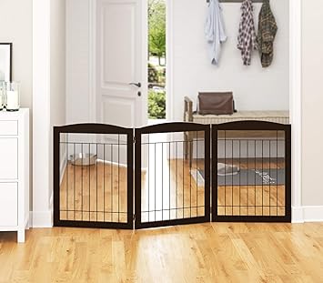 top paw super wide convertible walk through pet gate
