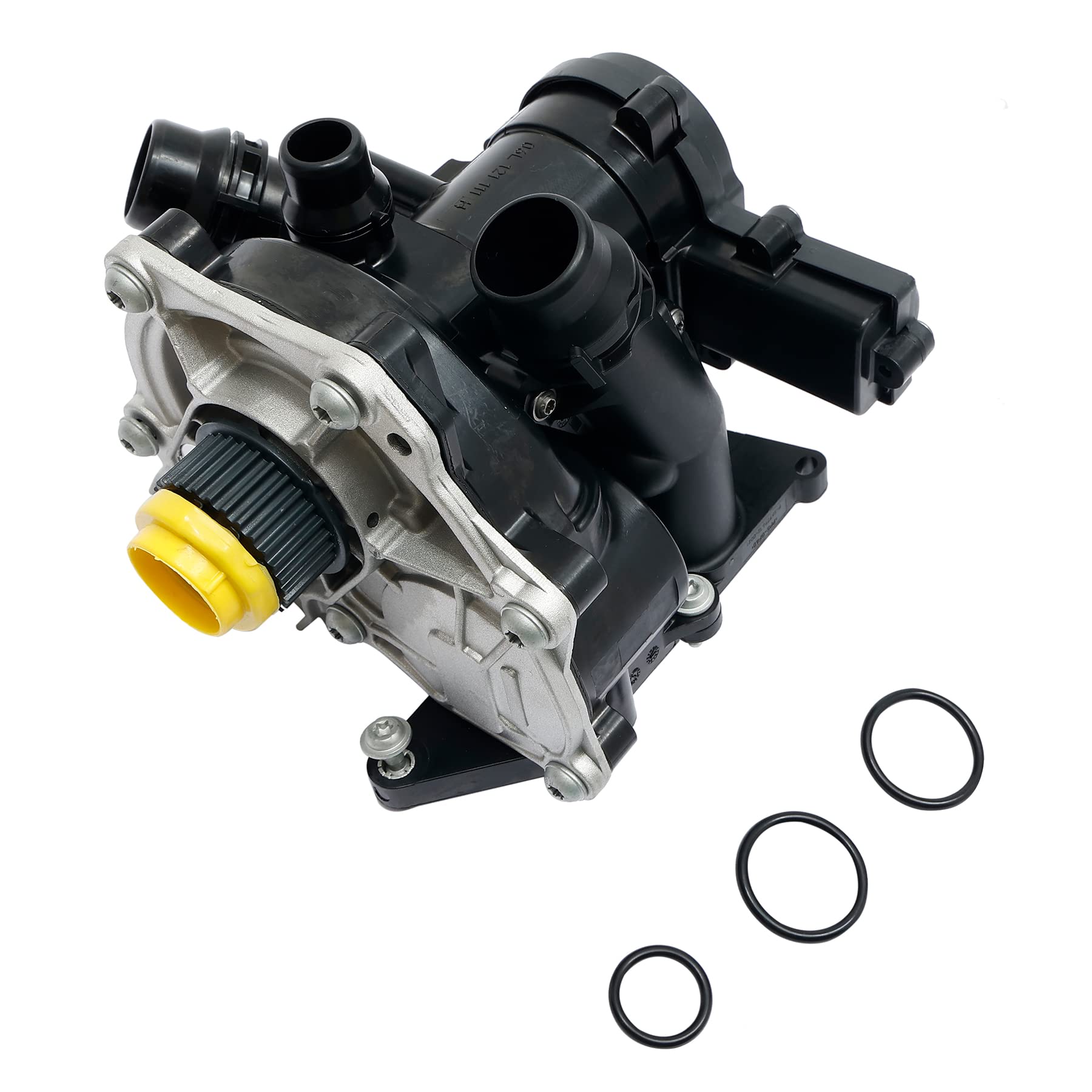 Photo 1 of ATRACYPART Water Pump Thermostat Housing Assembly | Replacement for 2015-2020 VW Jetta, Golf, A4, A6, Q7 1.8T 2.0T & More Vehicles | Replaces OE# 06L121011B, 06L121111J