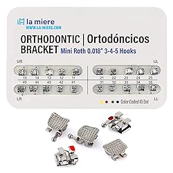 20PCS Orthodontic Mini Roth Brackets Roth 0.018