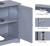 Yaheetech Under Sink Cabinet Freestanding 60x30x60 cm Gray view 5