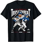 Triple Threat Ohtani, Betts, Freeman Los Angeles MLBPA T-Shirt