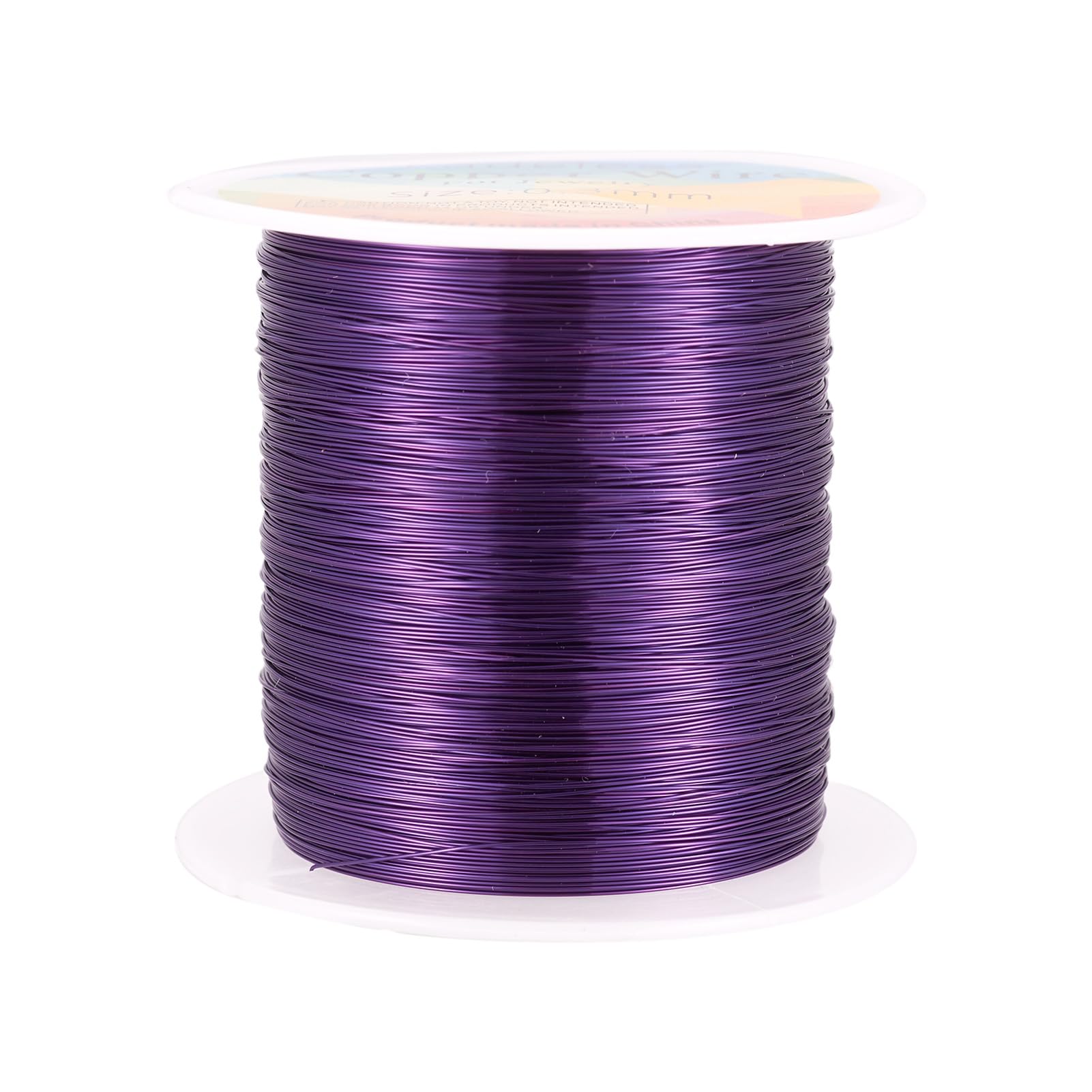 PandaHall 236 Feet Tarnish Resistant Bare Copper Wire 28 Gauge 0.3mm Jewelry Beading Wire for Crafts Beading Jewelry Making Supplies(Indigo)