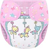 Littleforbig Washable Adjustable Reusable Waterproof Cloth Adult Diaper Wrap Cover One Size - Little Circus