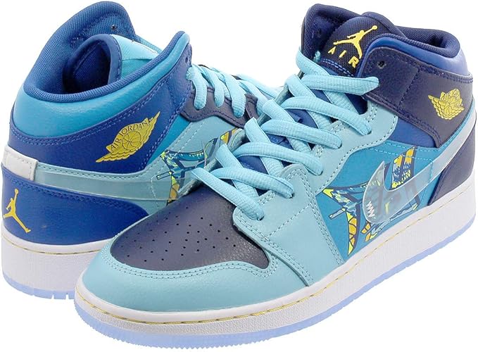 Jordan 1 mid blue void Clearance