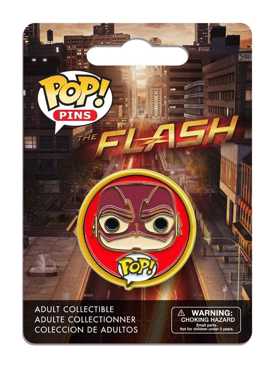 Funko 0849803072872 Pins DC Heroes Flash TV Pop 3 cm