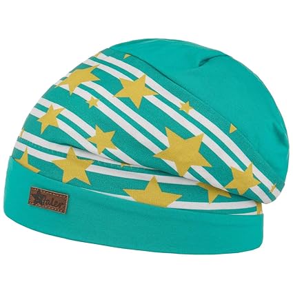 Sterntaler Stars Slouch Kinderbeanie Kindermütze Baumwollbeanie Sommermütze Mütze für Kinder Long Beanie