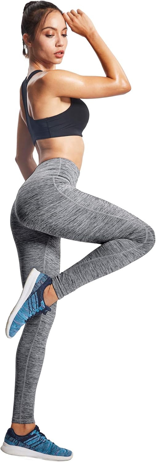 Neleus Women's Yoga Pant Running Workout Leggings with Pocket Tummy Control High Waist: Clothing