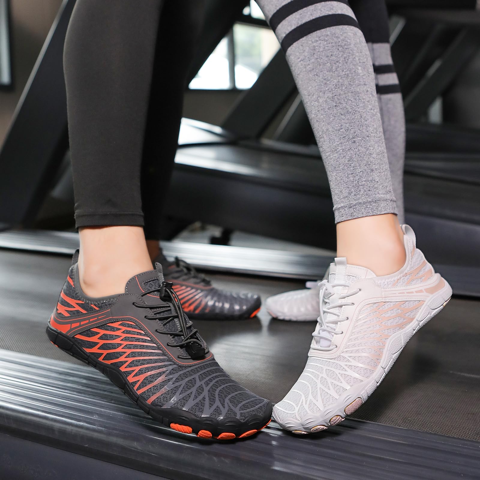 Barezoey 2025 New Barefoot Shoes for Women Mens,Hike Barefoot Shoes Womens Footwear,Comfortable & Non-Slip Barefoot Vitality Shoe Women's Athletic Footwear,Wide Toe Box Water Shoe for Women Men