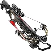 Barnett Stalker 410 Crossbow with Installed CCD, 410FPS, 4x32 Multi Reticle Scope, 2 Headhunter Arrows, with Stealth Kit.