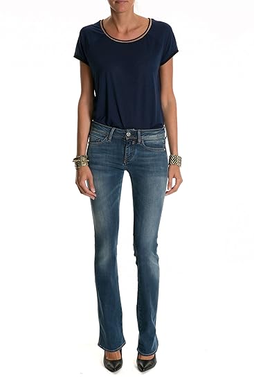 Meltin' Pot Bootcut Jeans Blanco Bluestone