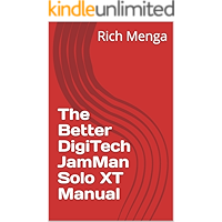 The Better DigiTech JamMan Solo XT Manual book cover