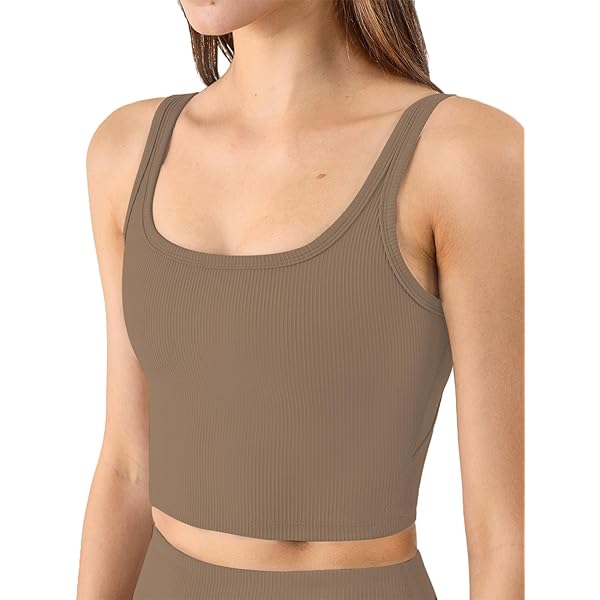 mediam ミディアム　Knit Cropped Camisole パッド付き Knit Cropped Camisole – Mediam